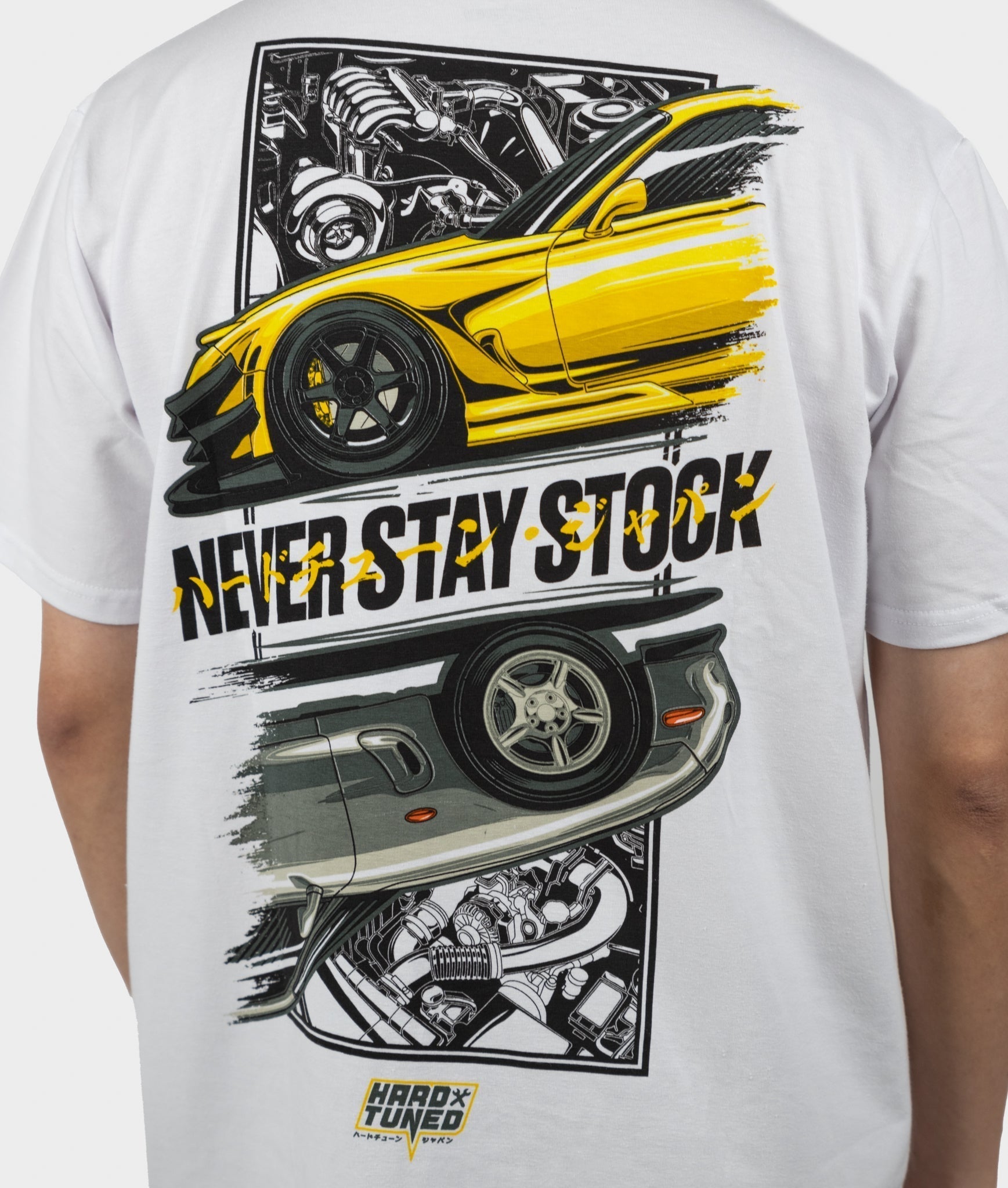 Mazda RX7 Never Stay Stock Tee – Hardtuned