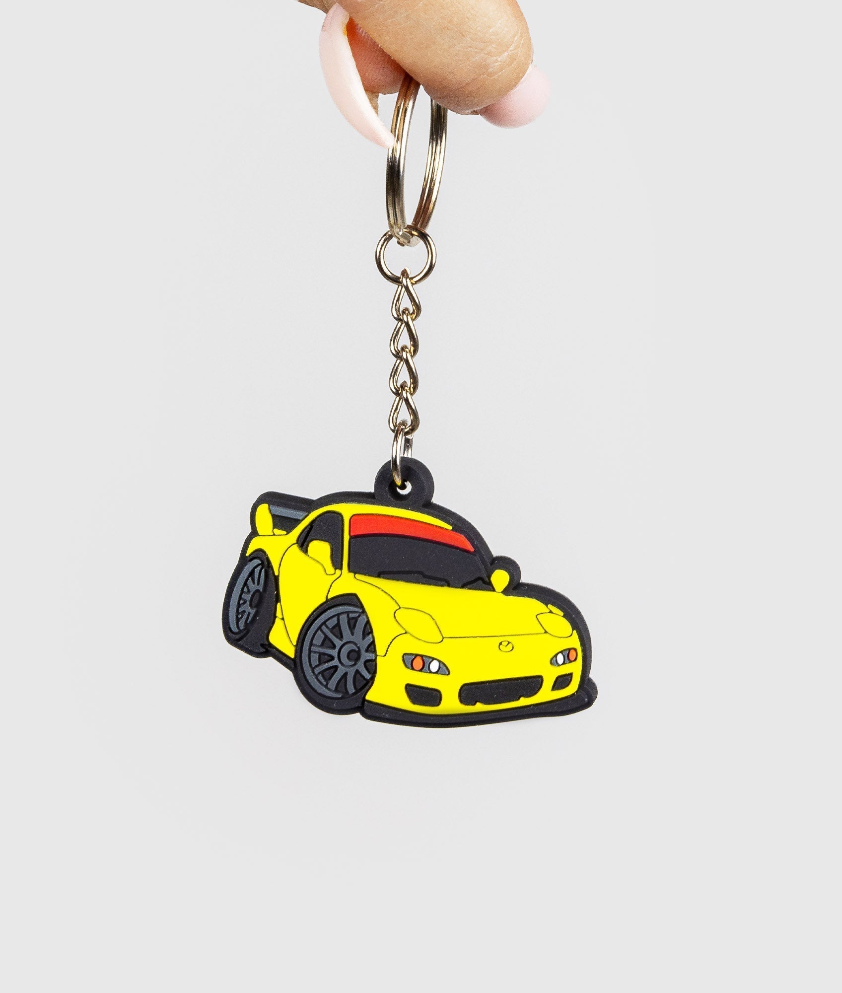 THE-SPORTS-CAＲ/RX-7純正キーホルダー Mazda RX7 Rubber Key Ring – Hardtuned