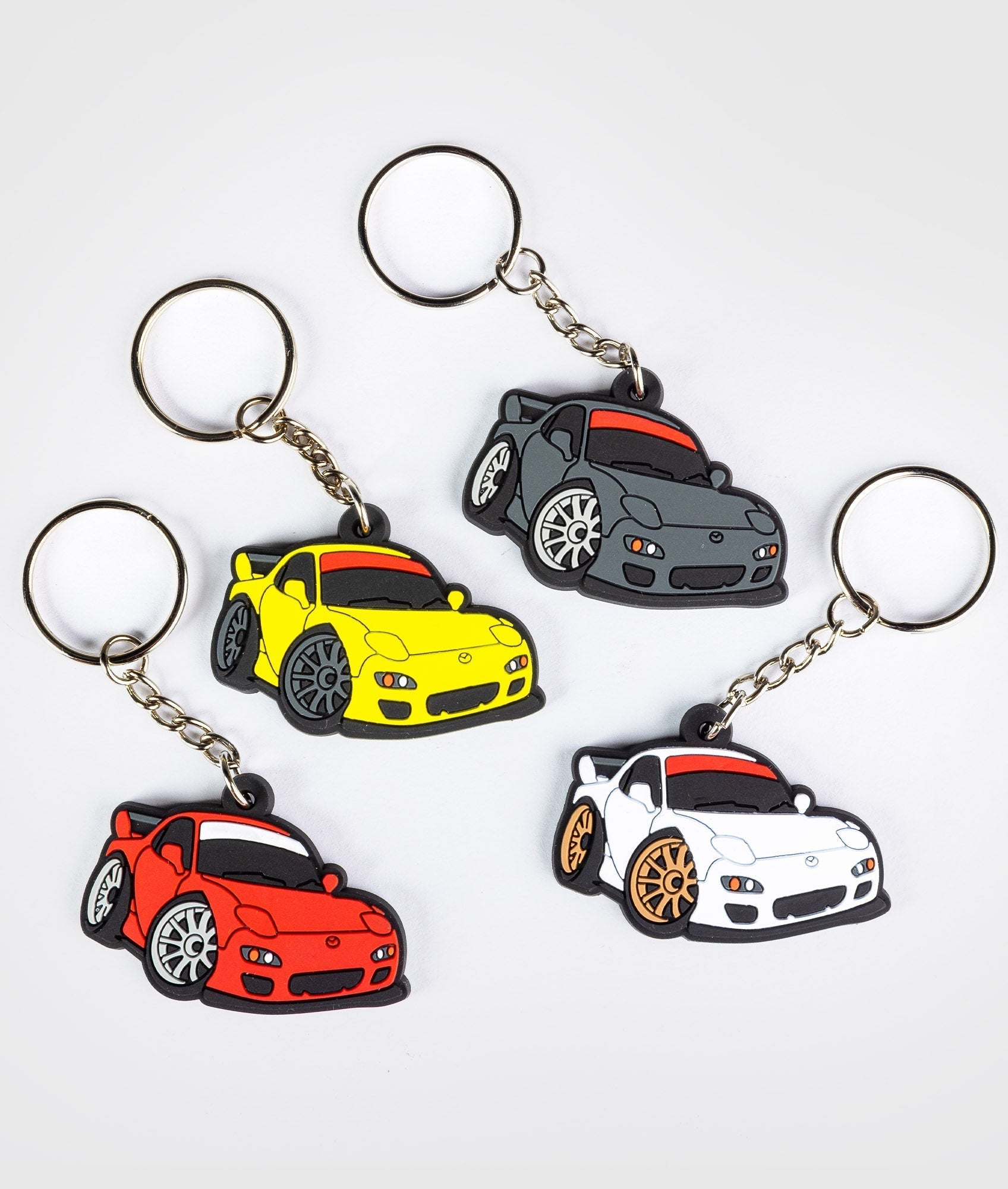 Mazda RX7 Rubber Key Ring – Hardtuned