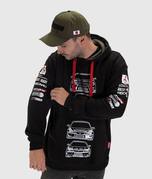 Mitsubishi Evolution Pullover Hoodie – Hardtuned