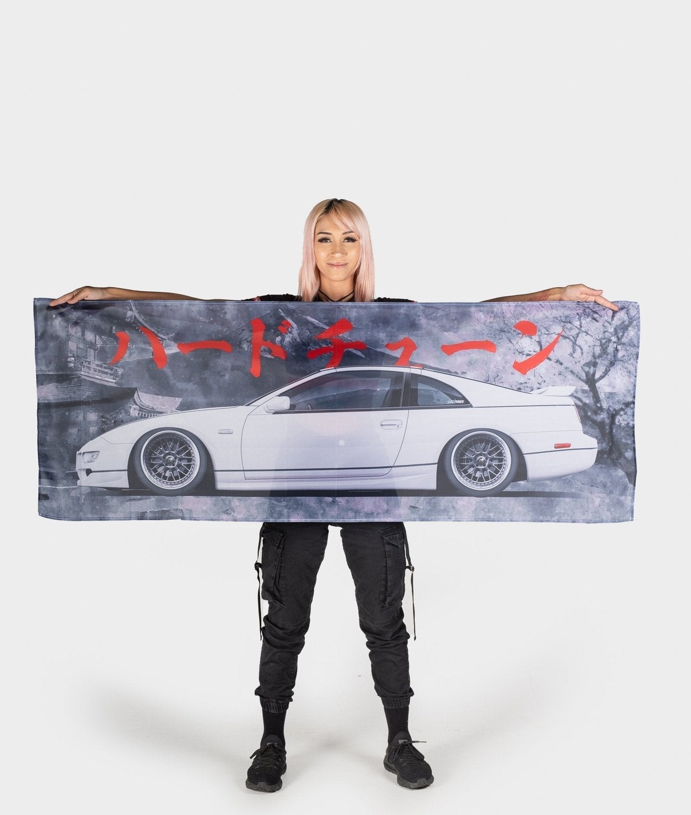 Nissan 300ZX Garage Flag – Hardtuned