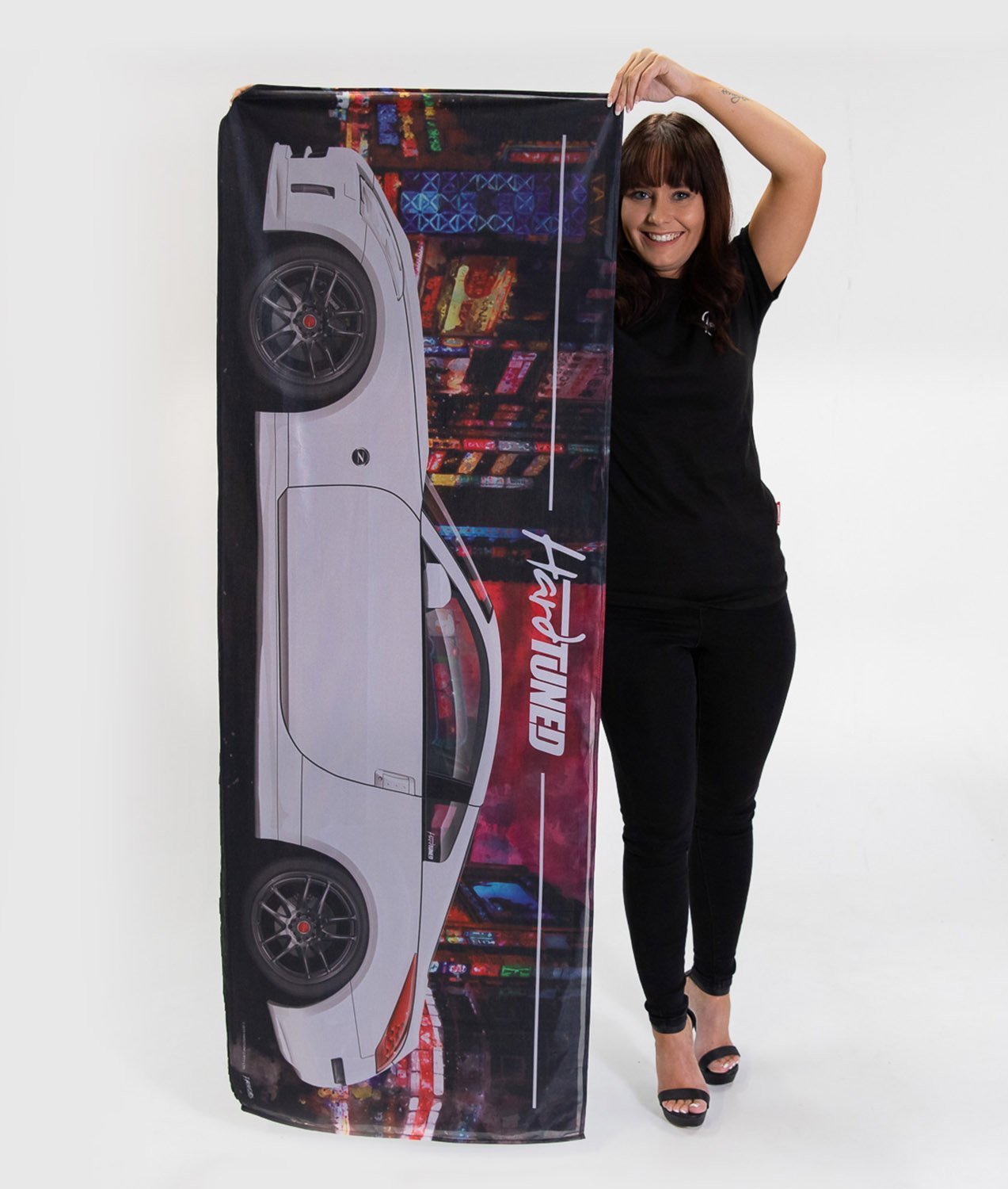 Nissan 350z Garage Flag – Hardtuned