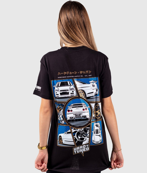 ◇パレススケートボーズ◇R34スカイライン オマージュTシャツ GT