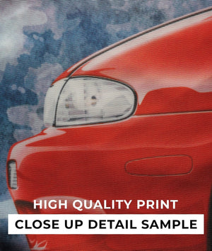 Nissan Silvia S14 Kouki Garage Flag - Hardtuned