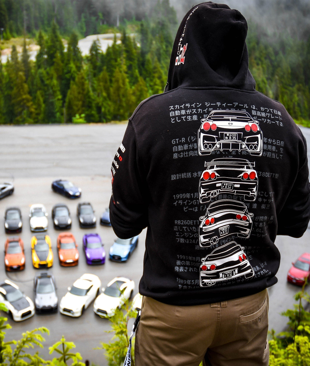 R34 Skyline Hoodie - JDM Hoodie - Car Clothing R34 Skyline Hoodie - JDM Hoodie - Car Clothing