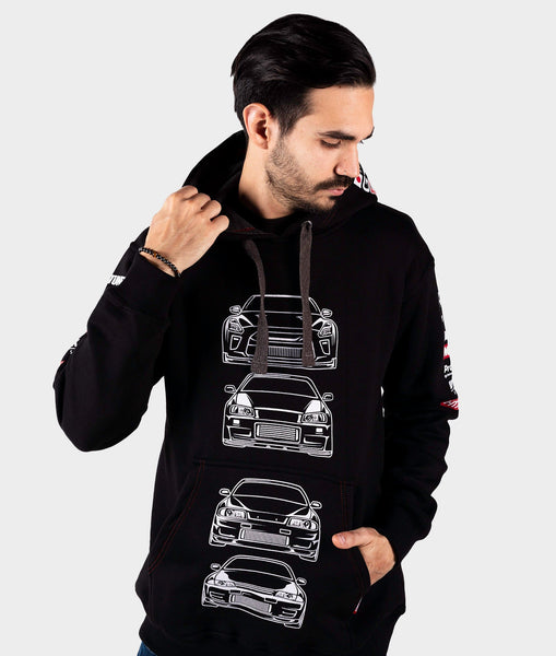 Nissan Skyline GTR Pullover Hoodie – Hardtuned