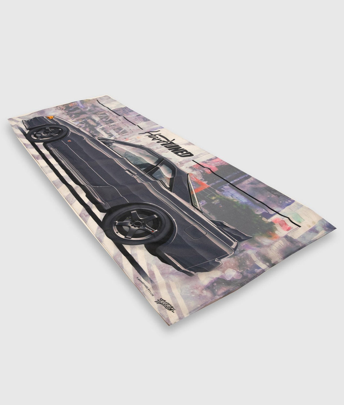 ☆ Customize Parking Garage　　【特典会員限定】 Nissan Skyline R32 GTR Garage Flag - Hardtuned