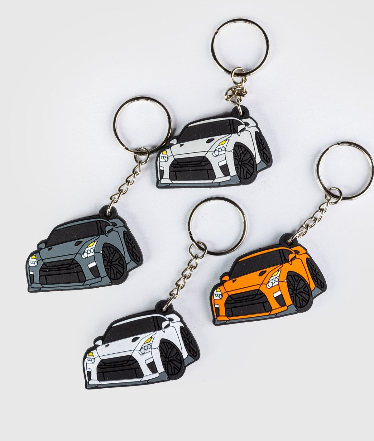 Rubbery Key Ring Nissan Skyline R35 GTR Rubber Key Ring - Hardtuned