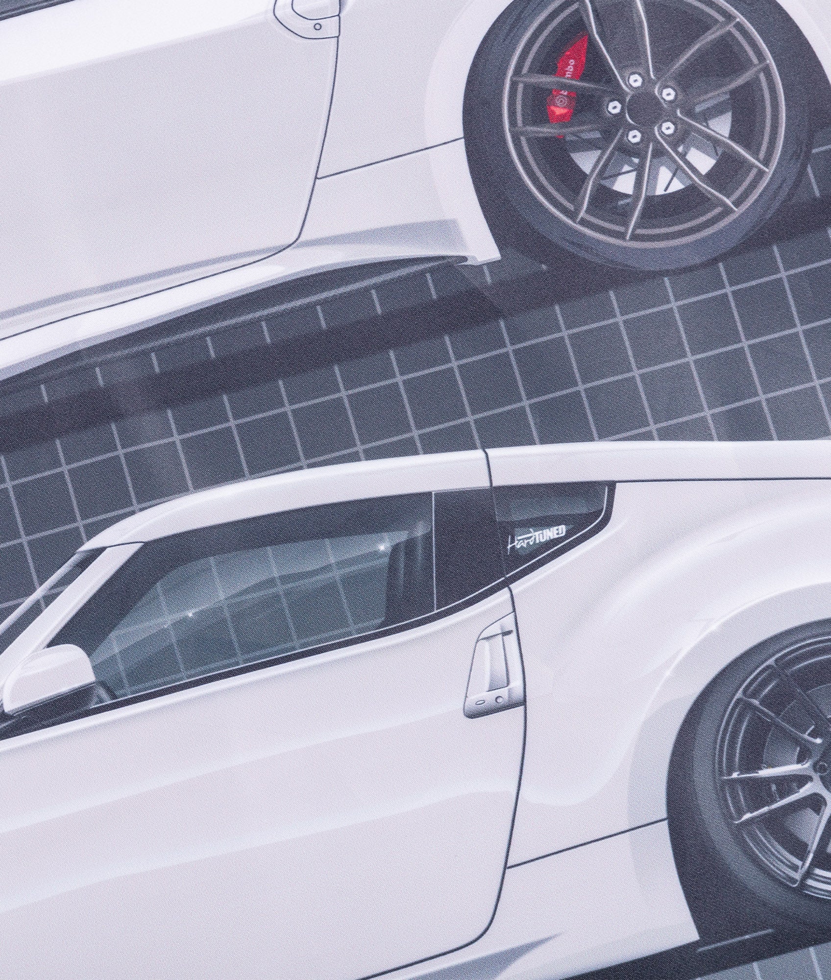 Nissan Z Generations Garage Flag – Hardtuned