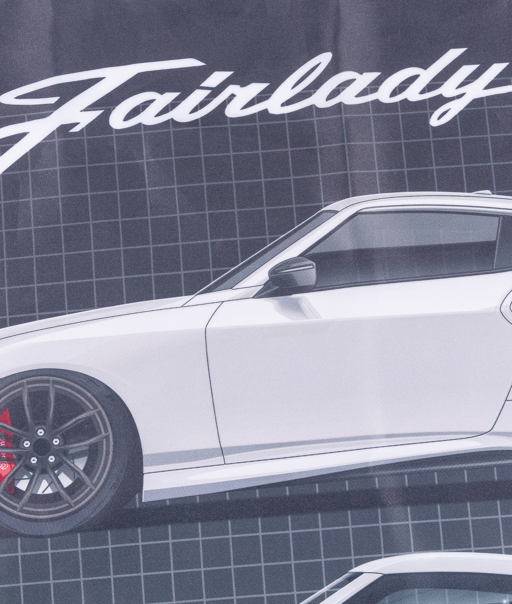 Nissan Z Generations Garage Flag – Hardtuned