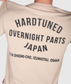 Overnight Parts Tee - Tan - Hardtuned