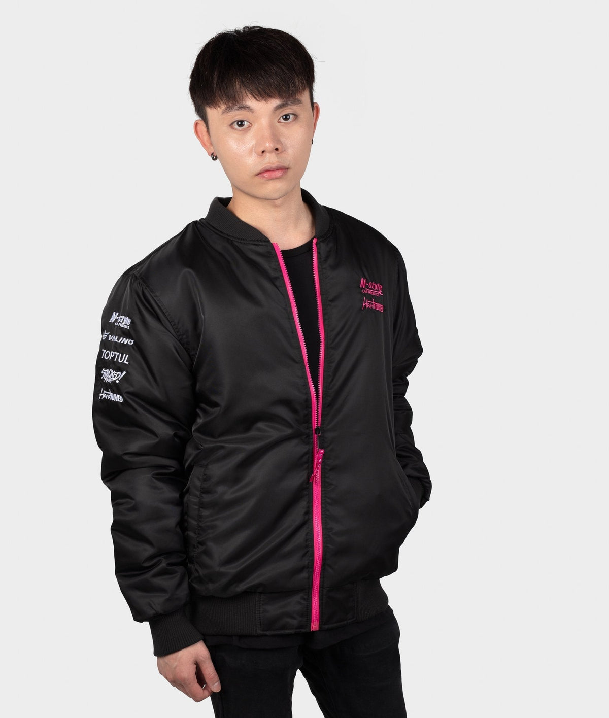 Pinkstyle - Drift Team Bomber Jacket - Hardtuned