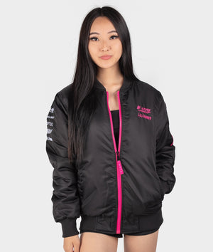 Pinkstyle - Drift Team Womens Bomber Jacket - Hardtuned