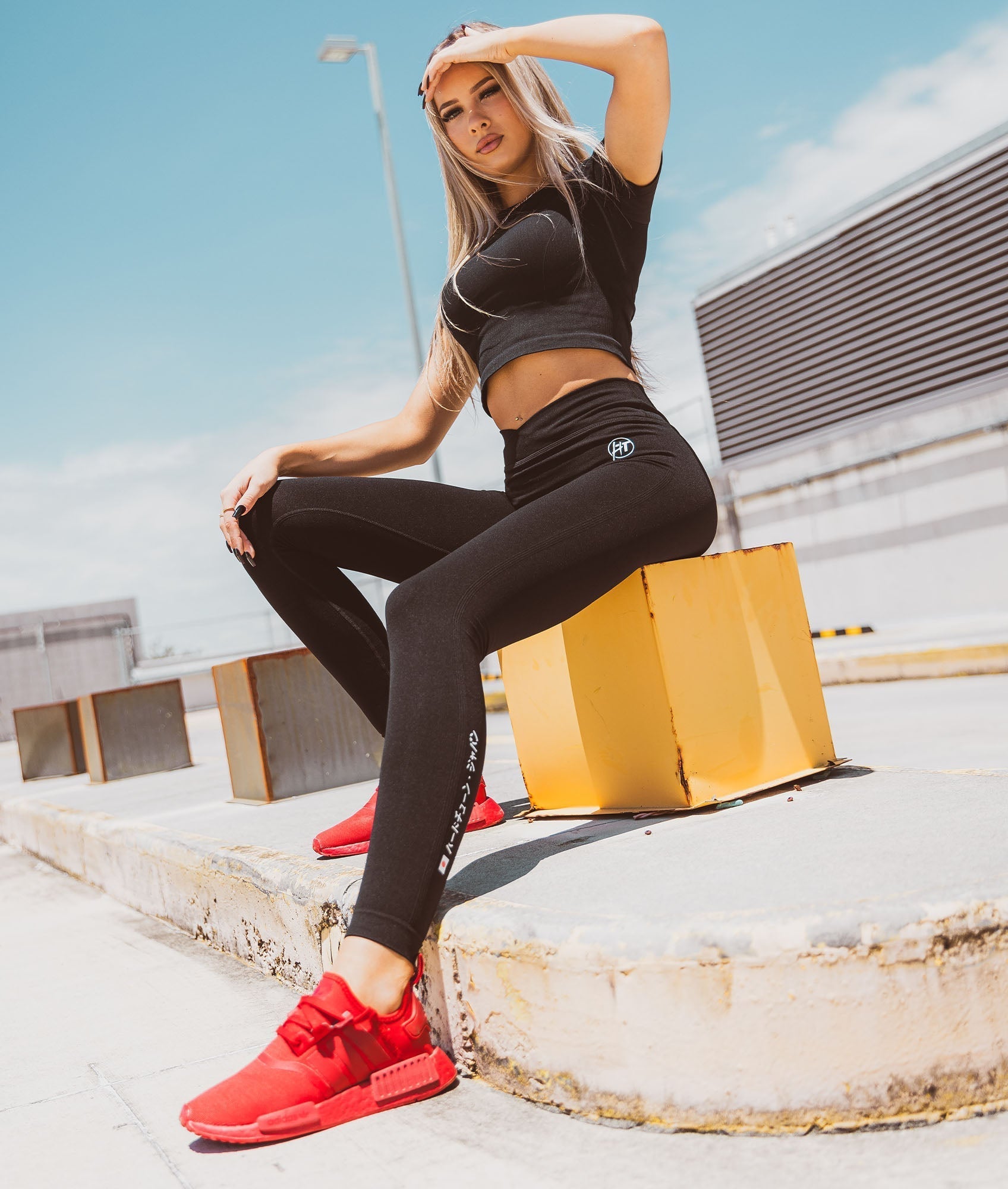 Sakura Seamless Leggings - Black – Hardtuned