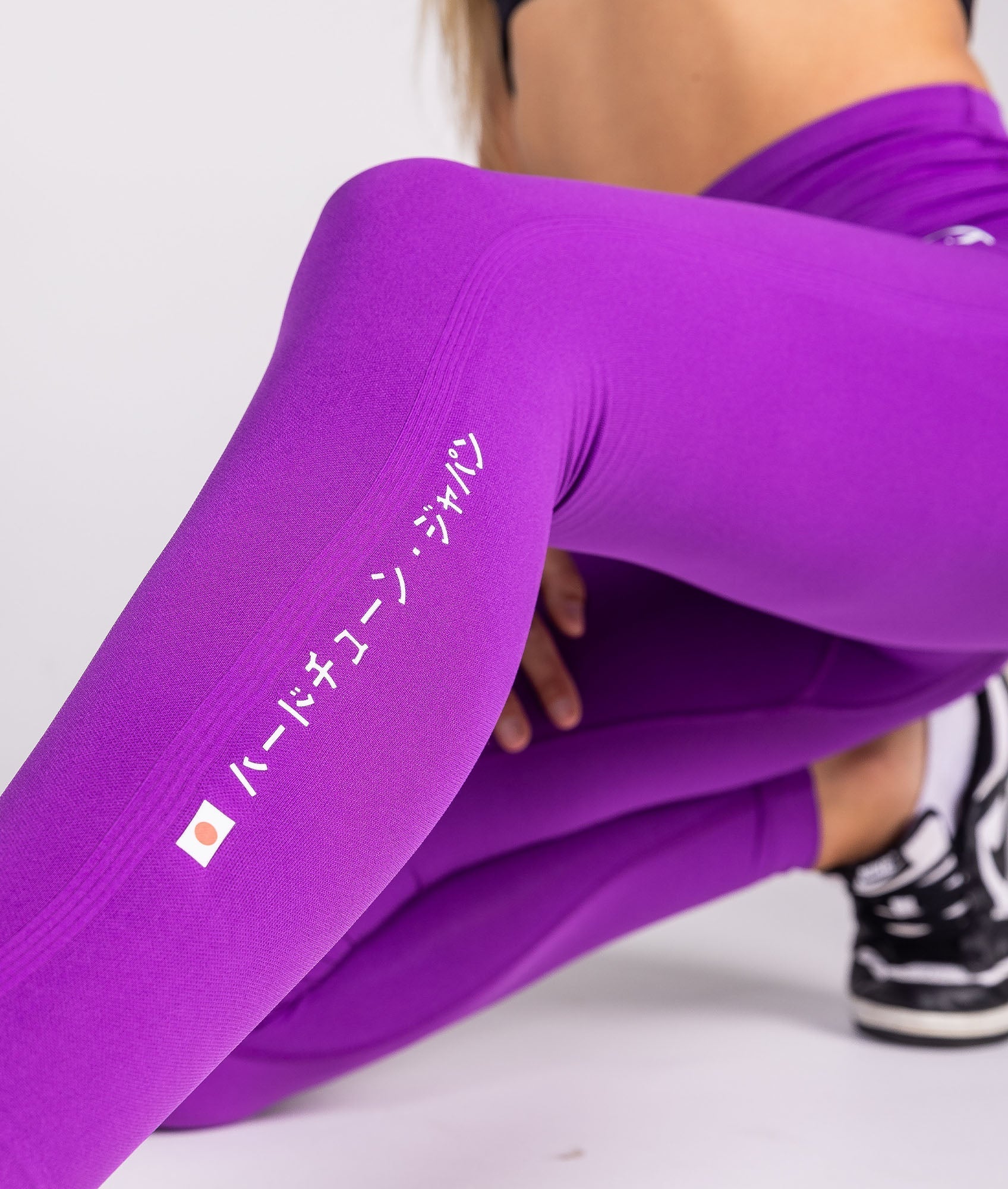 Sakura Seamless Leggings - Grape – Hardtuned