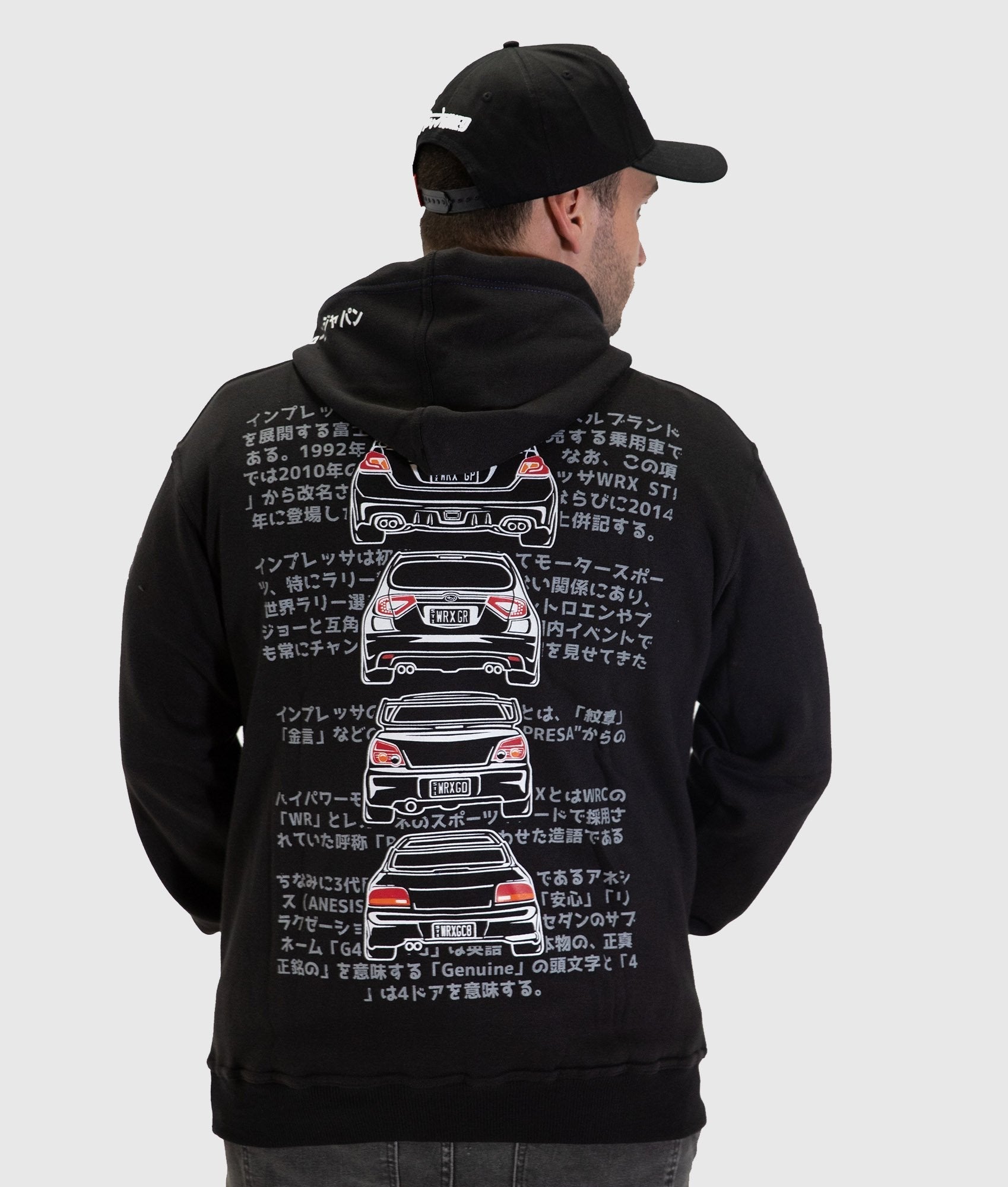 Subaru WRX STI Pullover Hoodie – Hardtuned