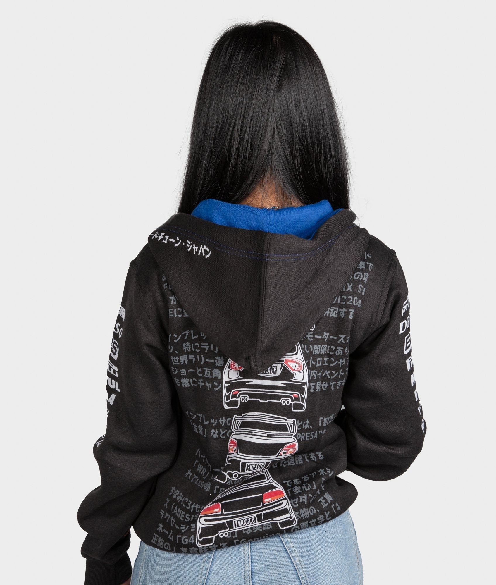 Subaru WRX STI Womens Hoodie - Hardtuned