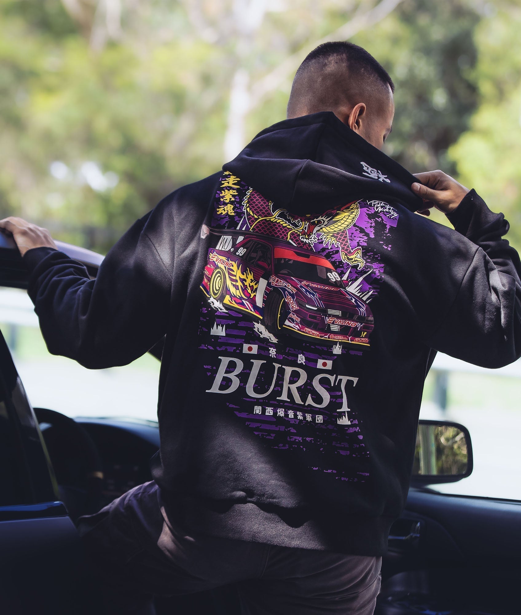 Team Burst! Hoodie (Naoki Nakamura) – Hardtuned