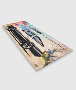 Toyota AE86 Garage Flag - Hardtuned