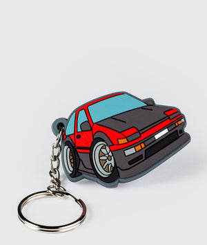 Toyota AE86 Rubber Key Ring - Hardtuned