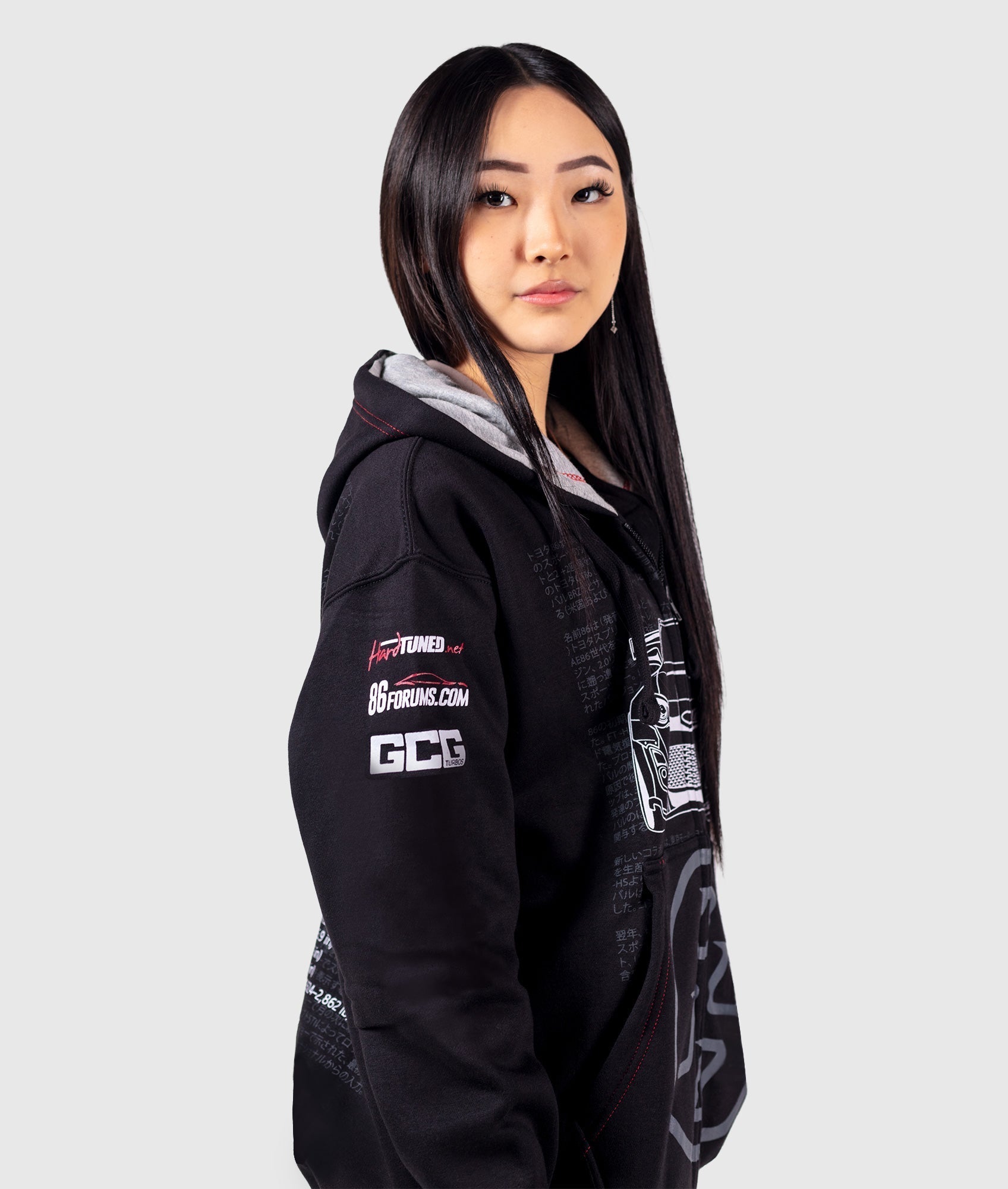 Toyota GT86 / Scion FRS / Subaru BRZ Womens Hoodie – Hardtuned
