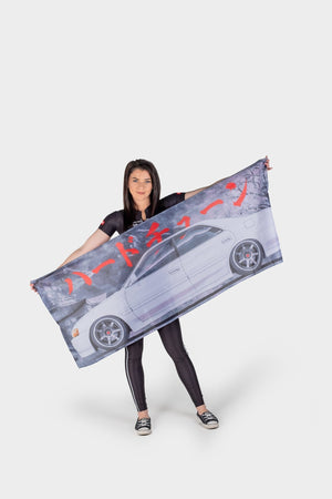 Toyota JZX100 Chaser Garage Flag - Hardtuned