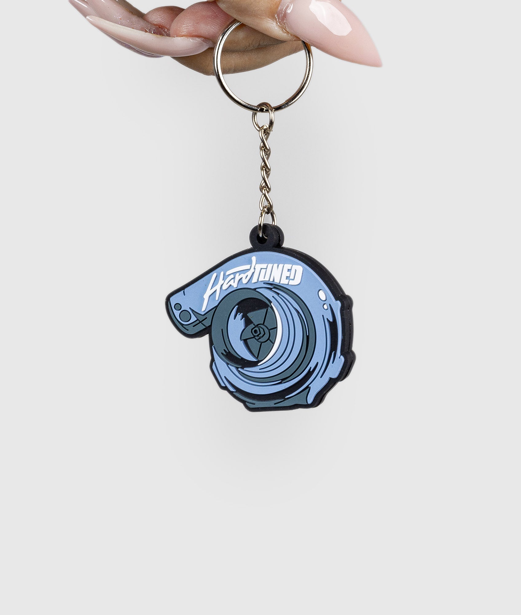 Rubbery Key Ring Turbo Rubber Key Ring - Hardtuned