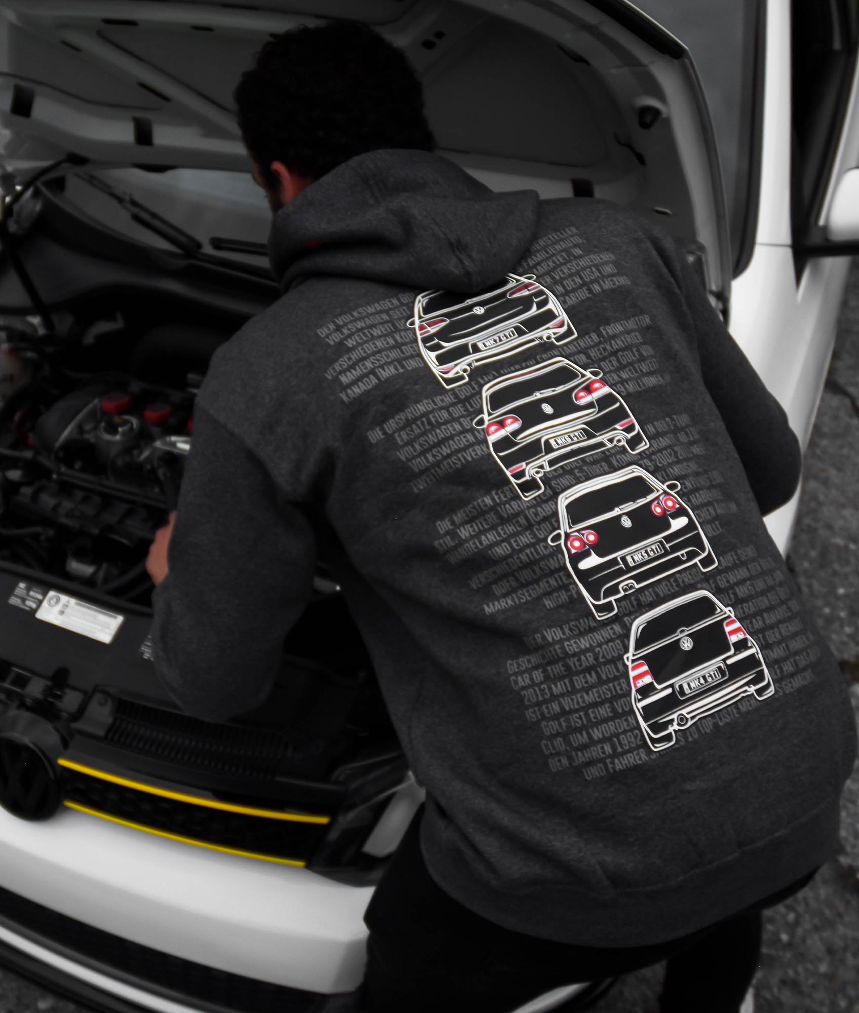 Volkswagen Golf GTI Hoodie - Black – Hardtuned