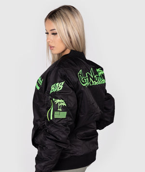 Women's Forrest Wang / Get Nuts Labs Bomber Jacket - Hardtuned