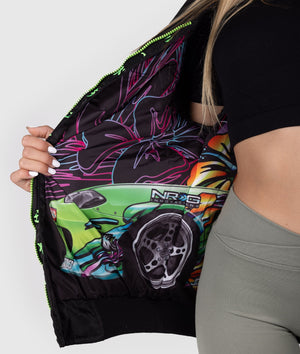 Women's Forrest Wang / Get Nuts Labs Bomber Jacket - Hardtuned