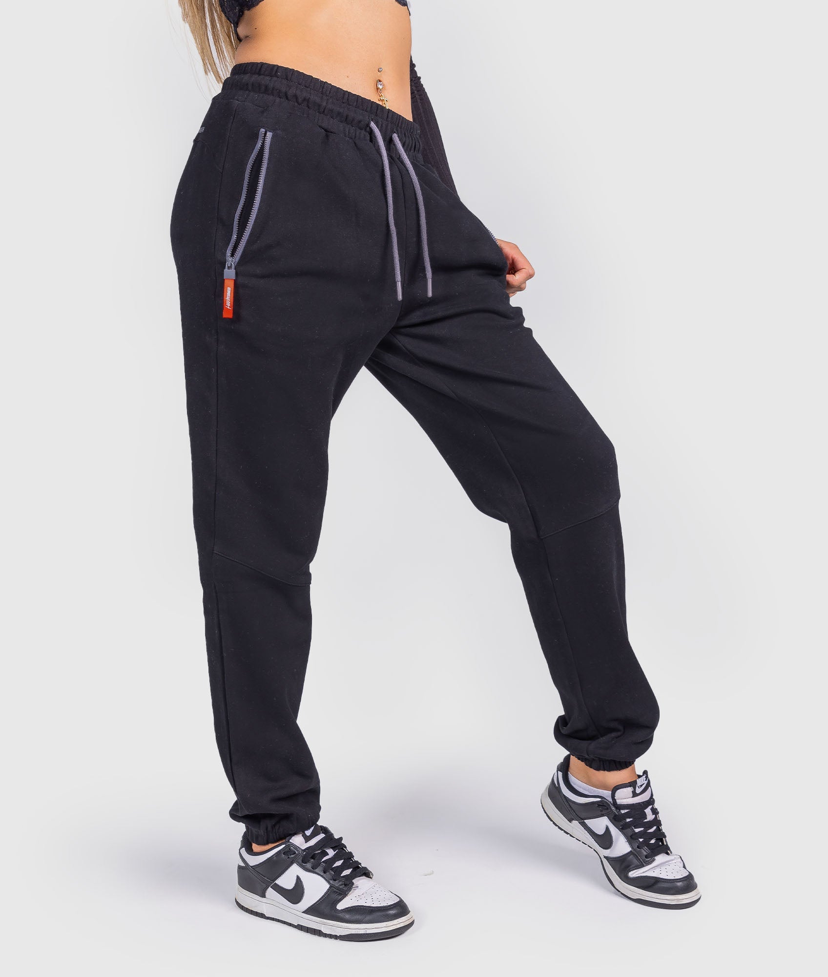 Women's Katakana P1 Fleece Track Pants - Black - Hardtuned