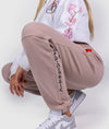 Women&#39;s Katakana P1 Fleece Track Pants - Latte - Hardtuned