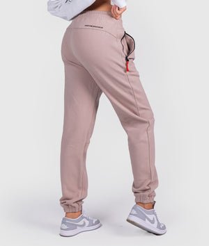 Women's Katakana P1 Fleece Track Pants - Latte - Hardtuned
